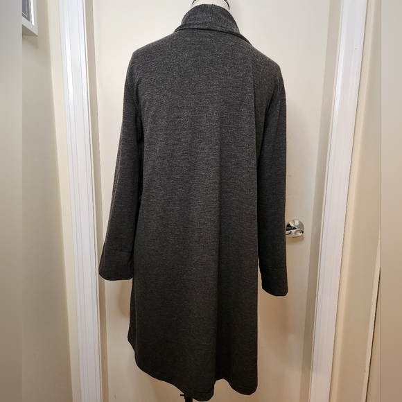 Jersey Wrap Robe Cardigan - Picture 6 of 12